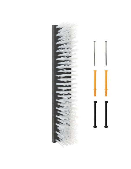 Spazzole per il bestiame Nero e Bianco 50 x 10 x 6.5 cm