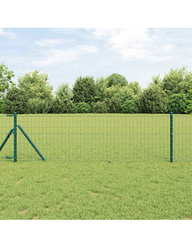 Recinzione Euro Verde 0,4 x 50 m Ferro rivestito in PVC