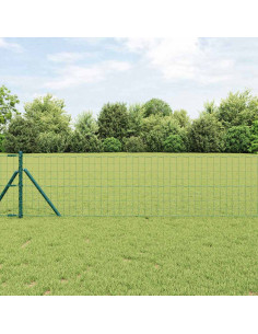 Recinzione Euro Verde 0,6 x 50 m Ferro rivestito in PVC