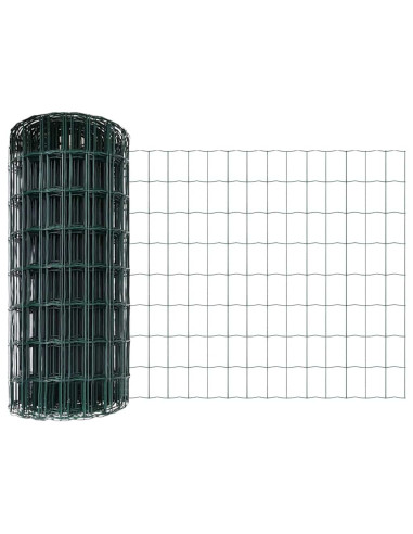 Recinzione Euro Verde 0,4 x 50 m Ferro rivestito in PVC