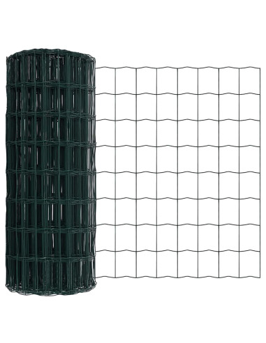 Recinzione Euro Verde 0,6 x 50 m Ferro rivestito in PVC