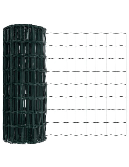 Recinzione Euro Verde 0,6 x 50 m Ferro rivestito in PVC