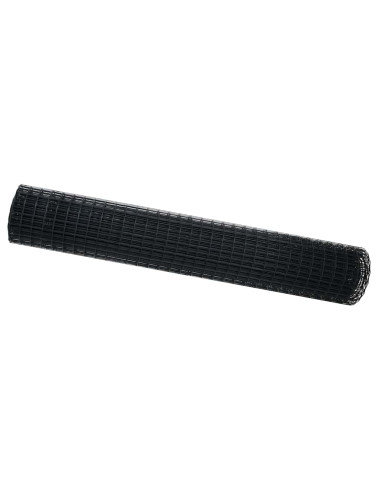 Recinzione Euro Grigio 1,6 x 10 m Ferro rivestito in PVC