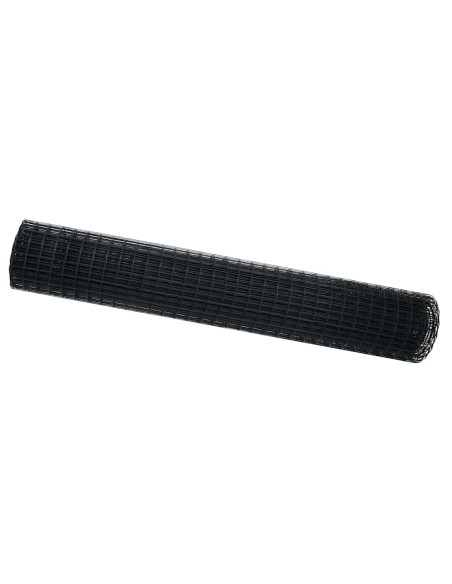 Recinzione Euro Grigio 1.5 x 10 m Ferro rivestito in PVC
