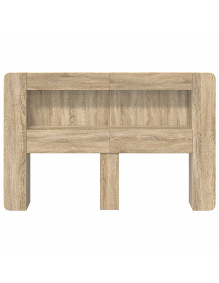 Testata del letto Rovere Sonoma Legno ingegnerizzato