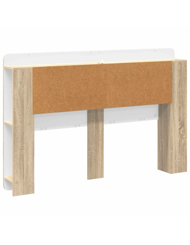 Testata del letto Rovere Sonoma Legno ingegnerizzato