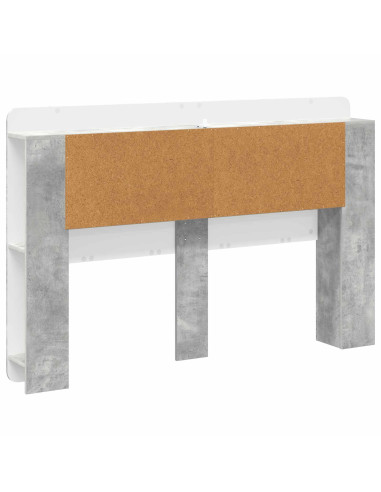 Testata del letto Grigio Cemento Legno ingegnerizzato