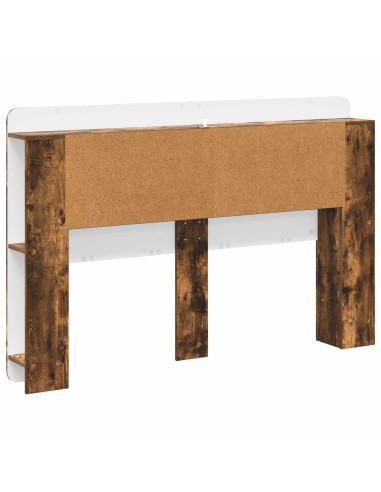 Testata del letto Rovere Fumo Legno ingegnerizzato