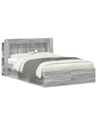Testata del letto Grigio Sonoma Legno ingegnerizzato