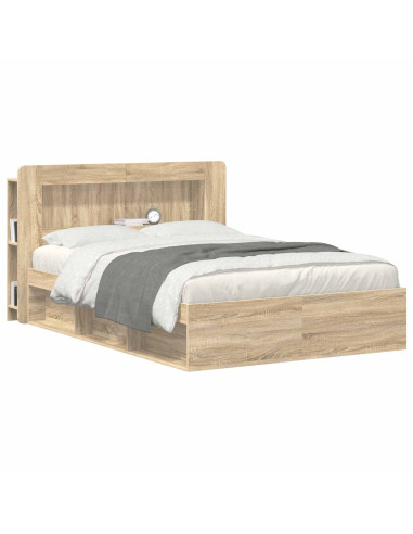 Testata del letto Rovere Sonoma Legno ingegnerizzato