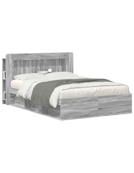 Testata del letto Grigio Sonoma Legno ingegnerizzato