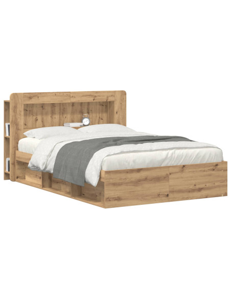 Testata del letto Rovere Artigianale Legno ingegnerizzato