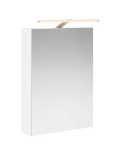 Mobiletto per specchio da bagno Bianco 50 x 14,5 x 70 cm 2