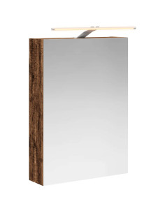 Mobiletto per specchio da bagno Legno vecchio 50 x 14,5 x 70 cm 2