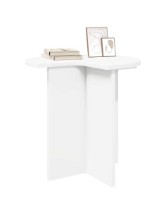 Tavolo laterale Bianco Ø 39 x 38 cm Legno ingegnerizzato 2