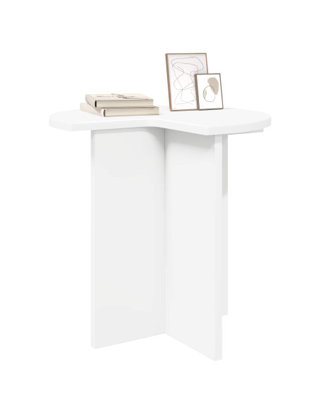 Tavolo laterale Bianco Ø 39 x 38 cm Legno ingegnerizzato