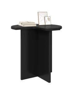 Tavolo laterale Rovere Nero Ø 39 x 38 cm Legno ingegnerizzato 2