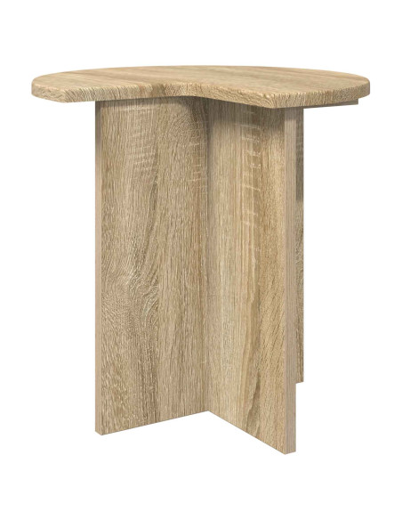 Tavolo laterale 2 pcs Rovere Sonoma Ø 39 x 38 cm