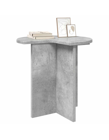 Tavolo laterale 2 pcs Grigio Cemento Ø 39 x 38 cm