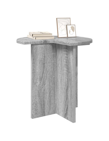Tavolo laterale 2 pcs Grigio Sonoma Ø 39 x 38 cm