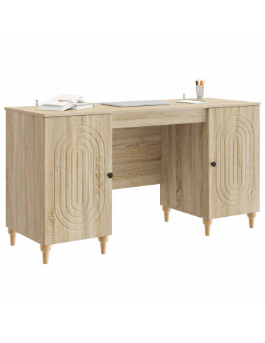 Scrivania Sonoma 142,5 x 50 x 75 cm Legno ingegnerizzato