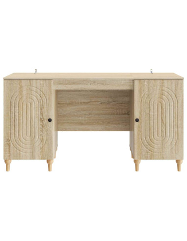 Scrivania Sonoma 142,5 x 50 x 75 cm Legno ingegnerizzato