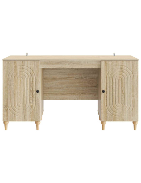 Scrivania Sonoma 142,5 x 50 x 75 cm Legno ingegnerizzato