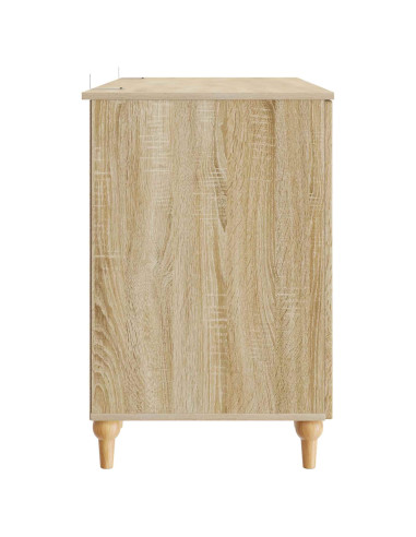 Scrivania Sonoma 142,5 x 50 x 75 cm Legno ingegnerizzato