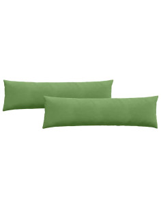 Cuscini da Divano 2 pcs Verde chiaro 145 x 40 cm 2