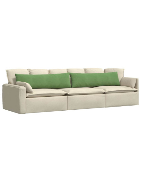 Cuscini da Divano 2 pcs Verde chiaro 145 x 40 cm