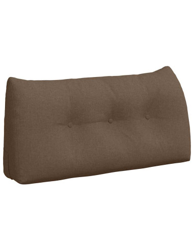 Cuscino per Schiena Marrone 100 x 24 x 50 cm Tessuto