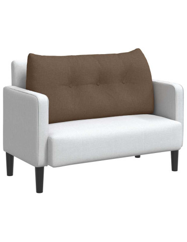 Cuscino per Schiena Marrone 100 x 24 x 50 cm Tessuto