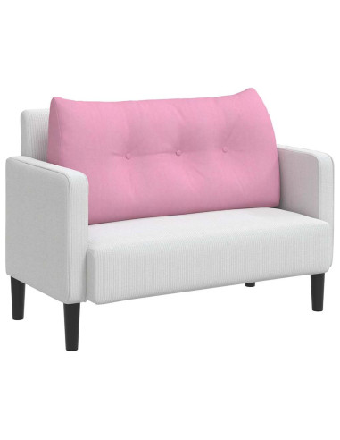 Cuscino per Schiena Rosa 100 x 24 x 50 cm Tessuto