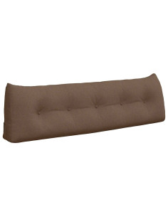 Cuscino per Schiena Marrone 160 x 24 x 50 cm Tessuto 2