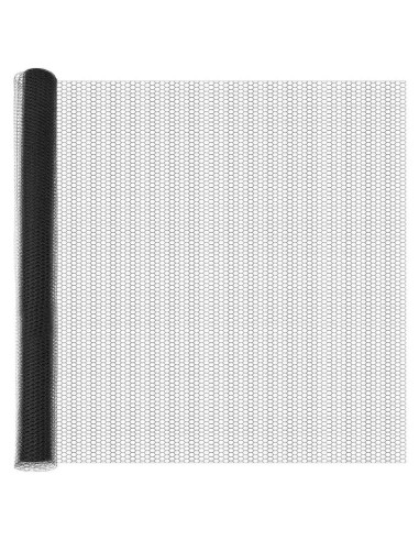 Recinzione Esagonale Grigio 1,5 x 50 m PVC