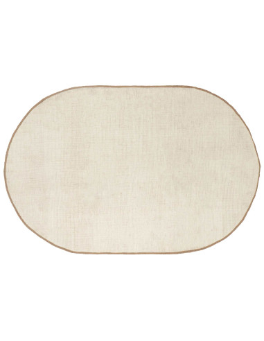 Tappeti per area Rettangolare Naturale 100 x 152 cm Juta