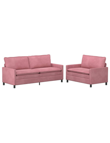 Set di divani 2 pcs Rosa Velluto