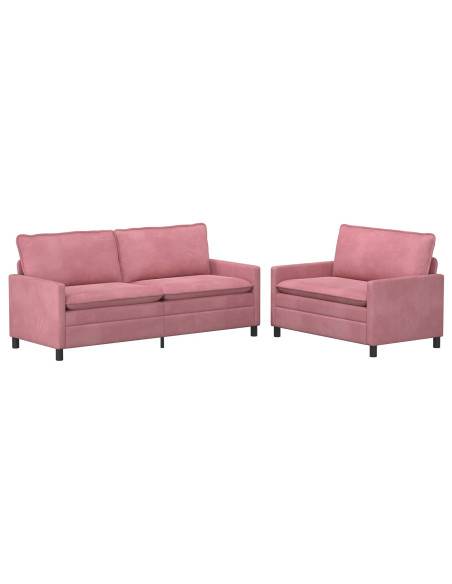 Set di divani 2 pcs Rosa Velluto