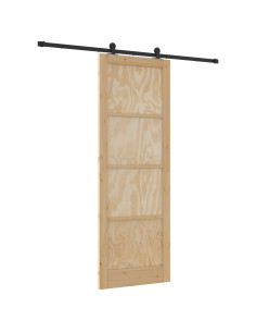 Porta scorrevole ORKDAL Naturale 83 x 232 cm 2