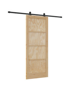Porta scorrevole ORKDAL Naturale 86 x 211 cm 2