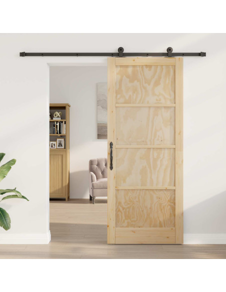 Porta scorrevole ORKDAL Naturale 86 x 211 cm