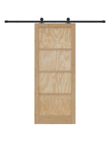 Porta scorrevole ORKDAL Naturale 86 x 211 cm
