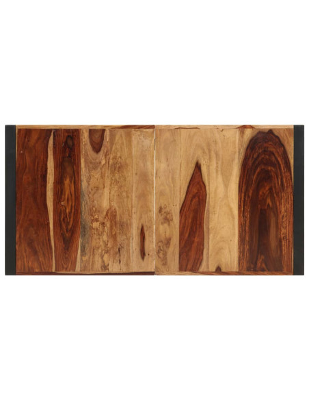 Tavolo da Pranzo 160x80x75 cm in Legno Massello di Sheesham