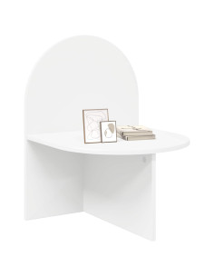 Comodino Bianco 48 x 49 x 65 cm Legno ingegnerizzato 2