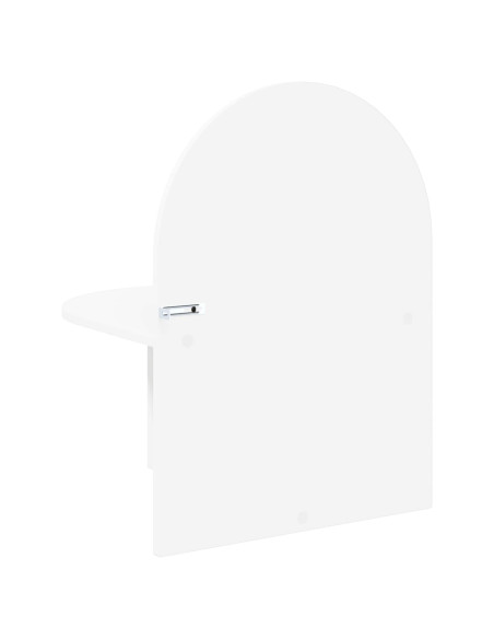 Comodino Bianco 48 x 49 x 65 cm Legno ingegnerizzato