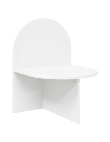 Comodino 2 pcs Bianco 48 x 49 x 65 cm Legno ingegnerizzato