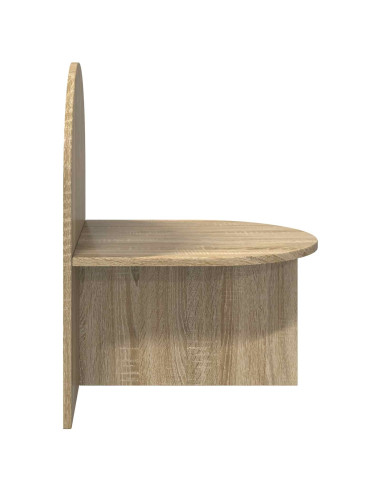 Comodino 2 pcs Rovere Sonoma 48 x 49 x 65 cm