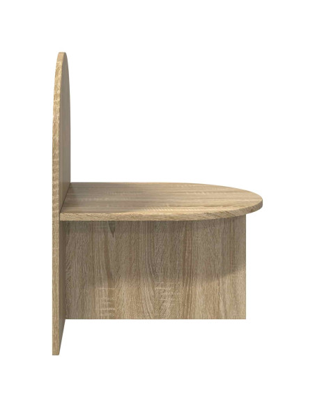 Comodino 2 pcs Rovere Sonoma 48 x 49 x 65 cm