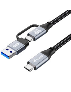 2 IN 1 USB 3.2 GEN 2X2 C TO C 3M 2