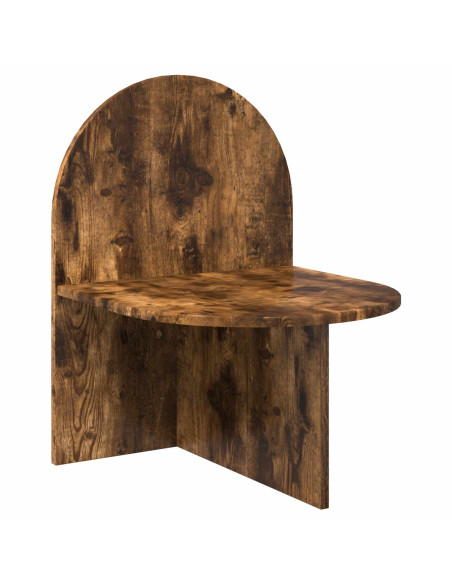 Comodino 2 pcs Rovere Fumo 48 x 49 x 65 cm Legno ingegnerizzato